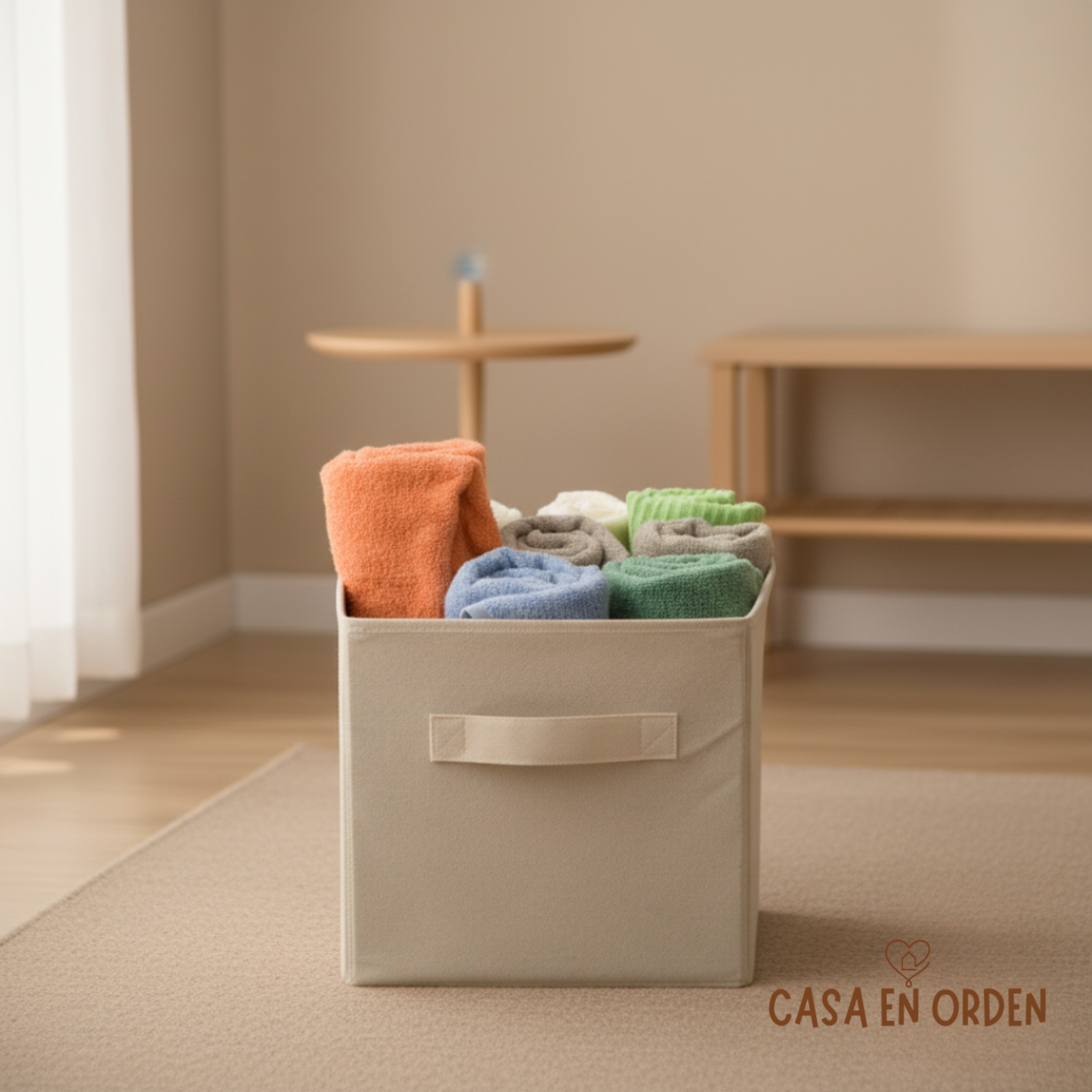 Cubo Organizador Plegable Multiuso