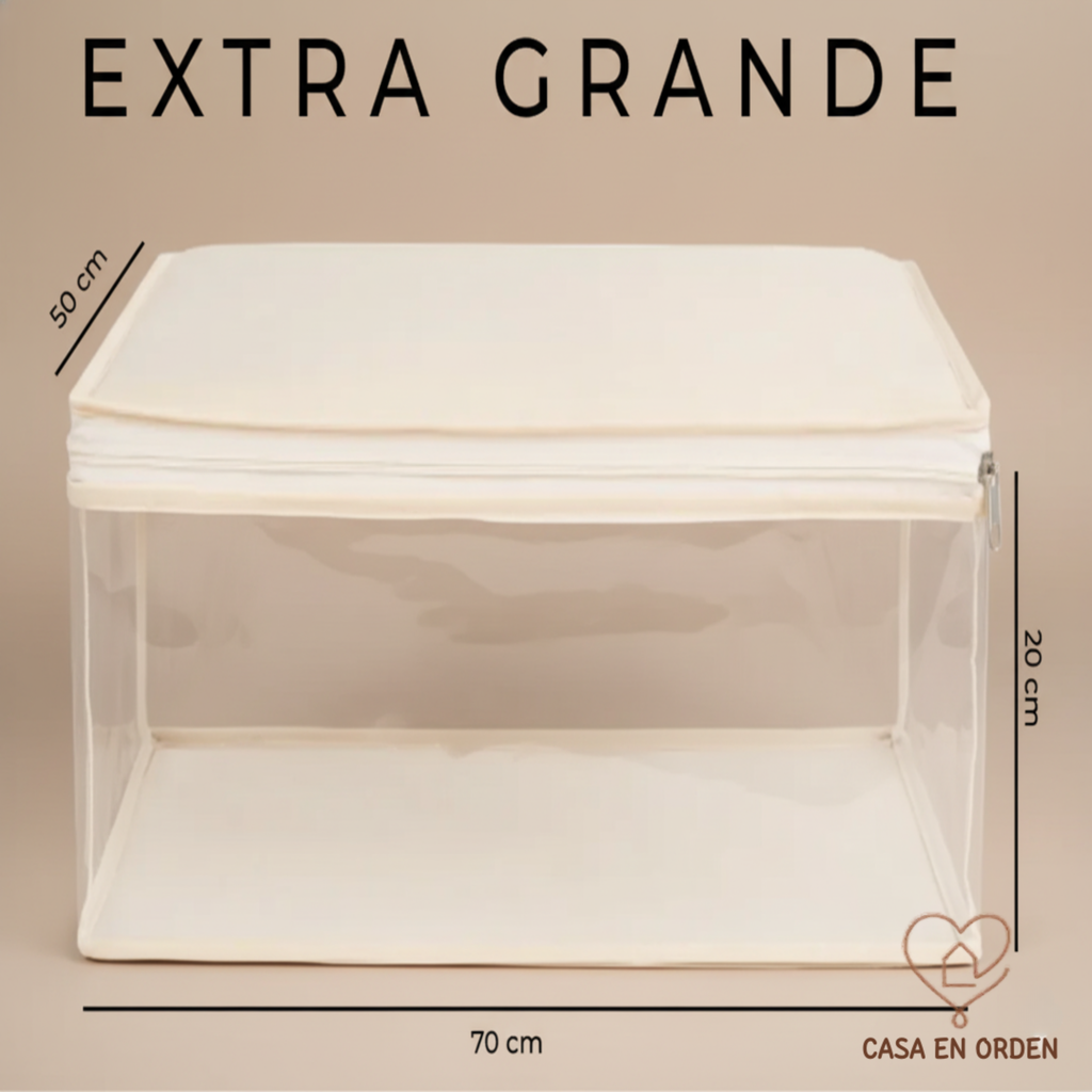 Funda Organizadora para Frazada Con Visor