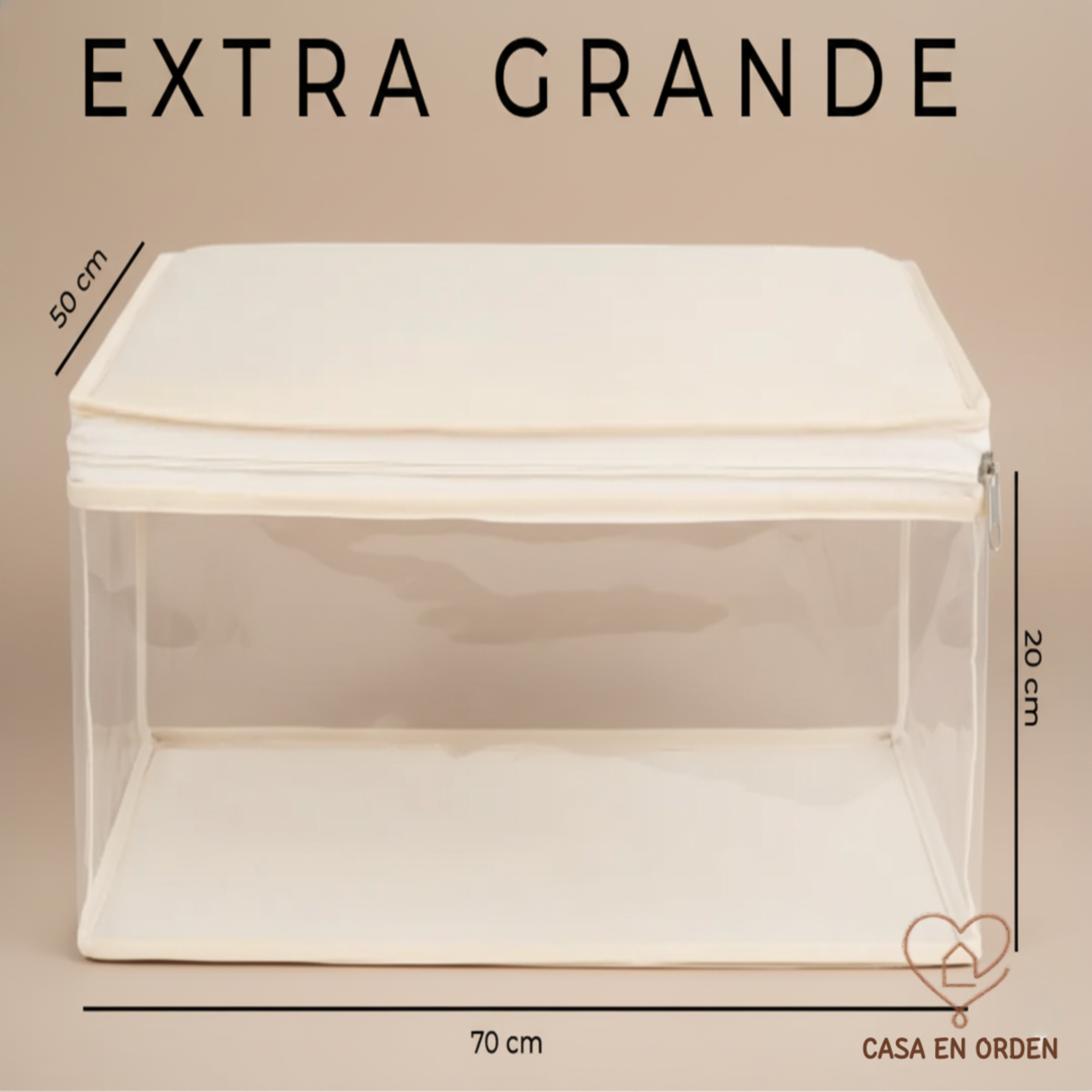 Funda Organizadora para Frazada Con Visor