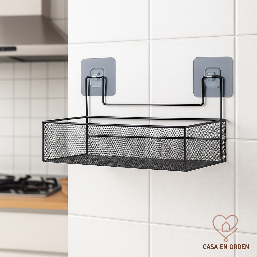 Estante autoadhesivo de cocina