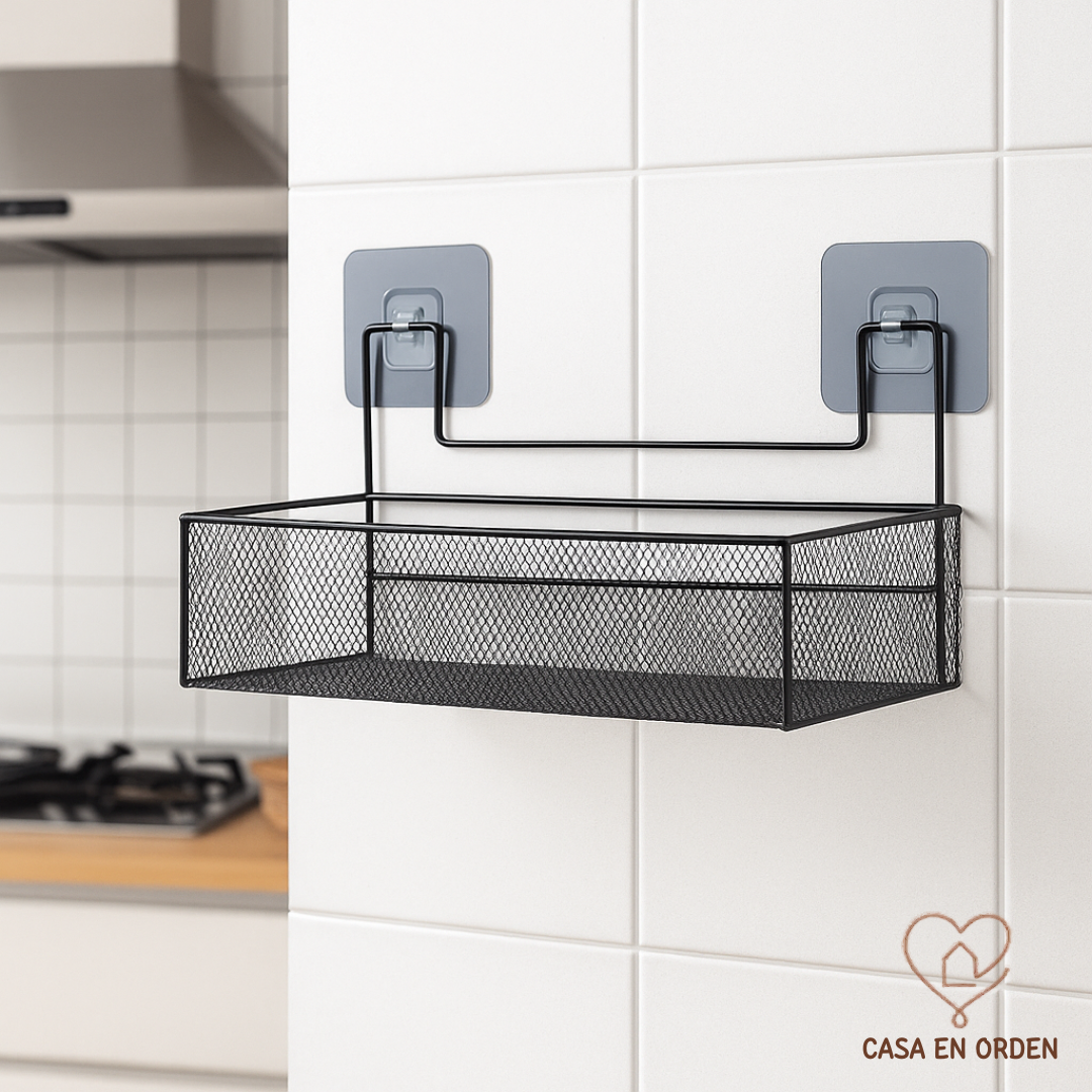 Estante autoadhesivo de cocina