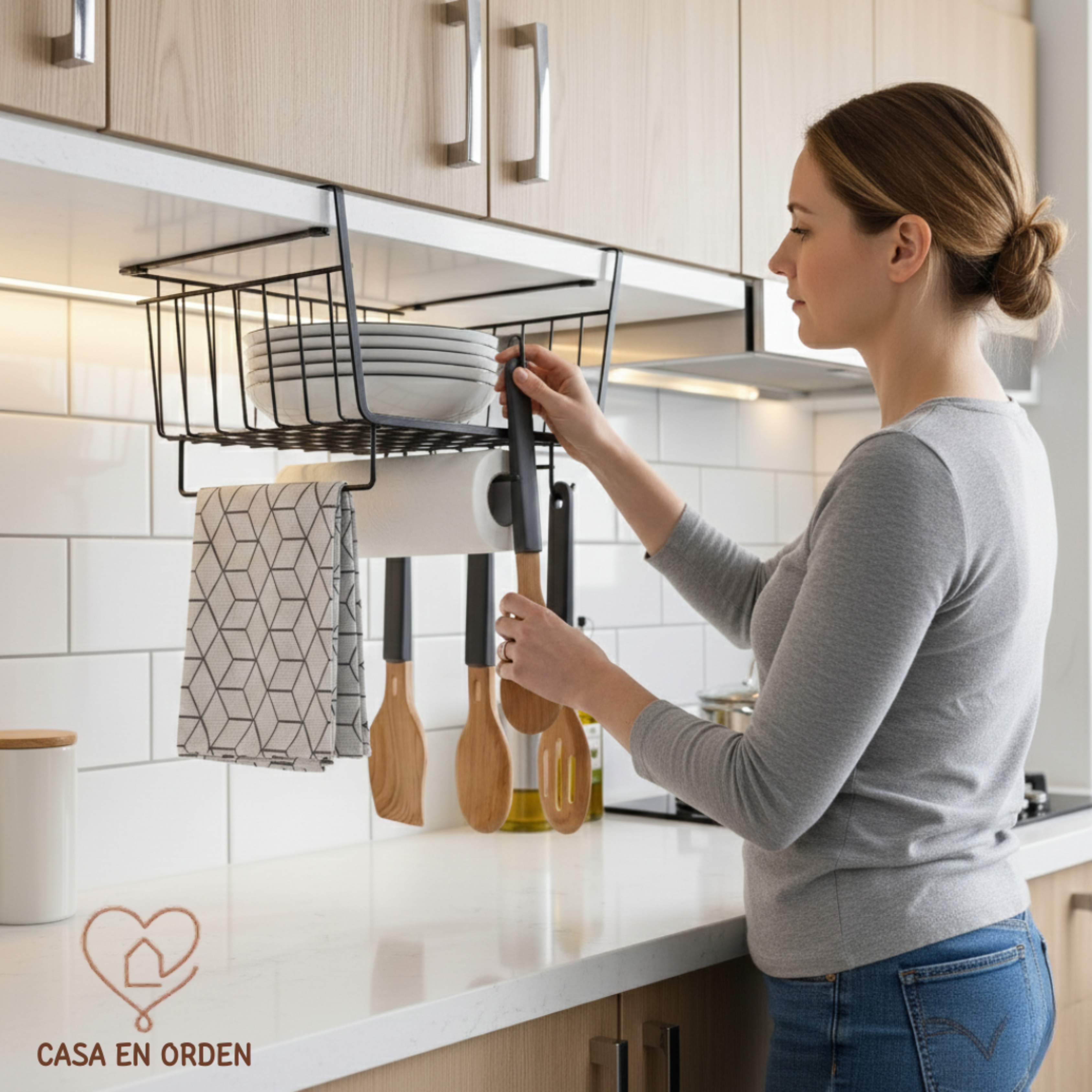 Organizador Colgante para Cocina