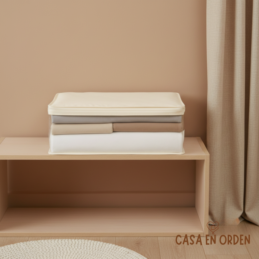 Funda Organizadora para Frazada Con Visor