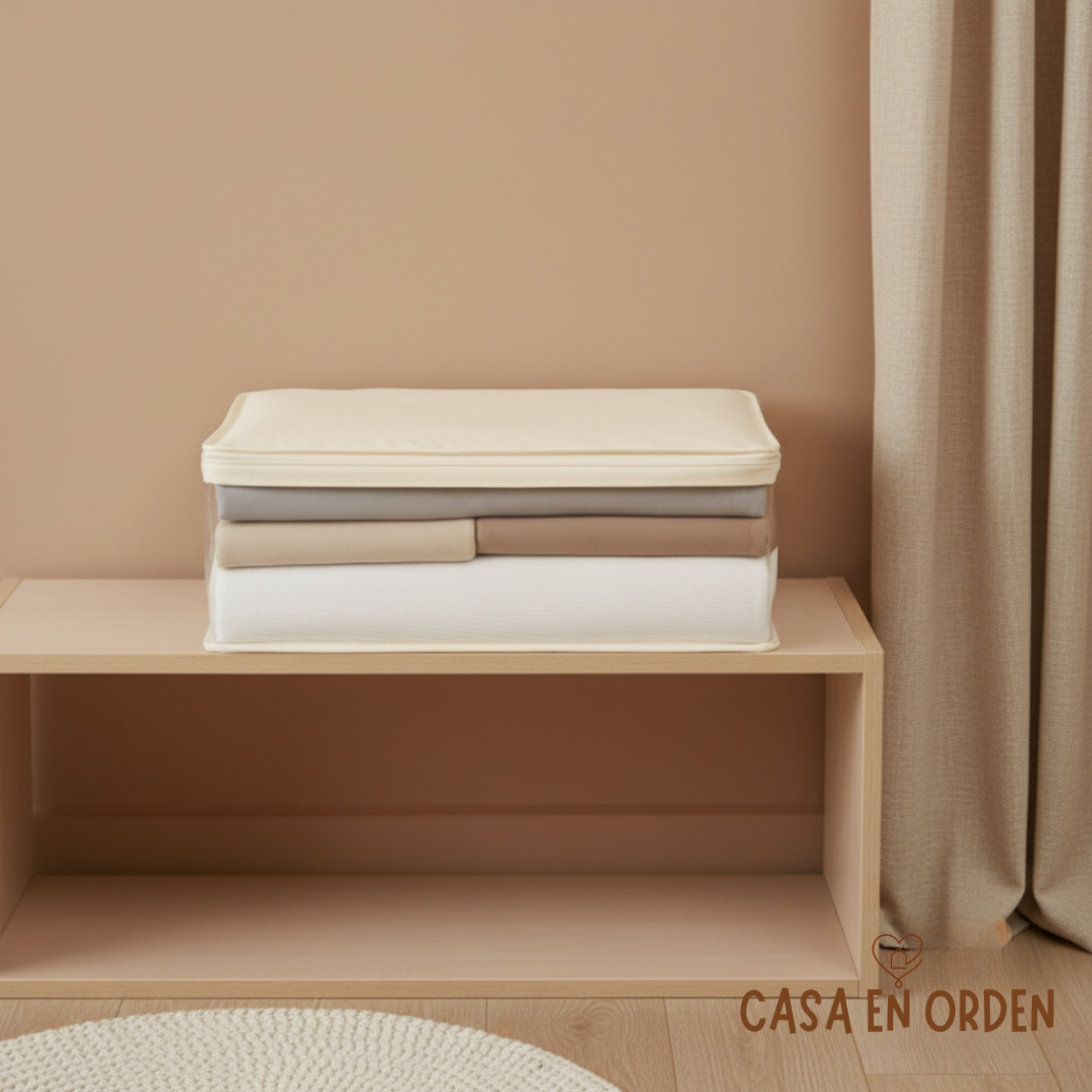 Funda Organizadora para Frazada Con Visor