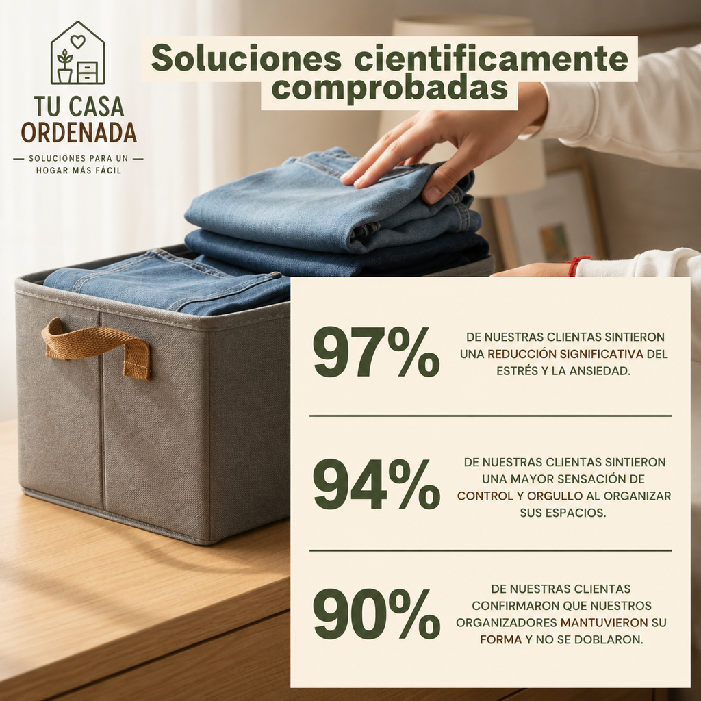 Organizadores de Ropa Plegables (Compra 1 y llévate 3)