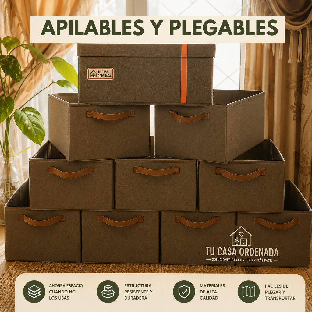 Organizadores de Ropa Plegables (Compra 1 y llévate 3)