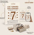 Libro "Los 7 errores mas comunes al ordenar tu placard"
