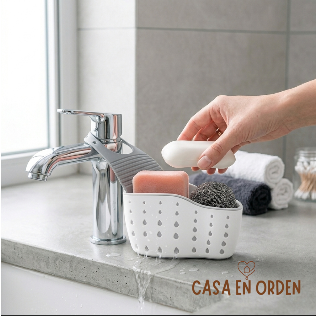 Jabonera drenante: sin agua, sin suciedad, más higiene