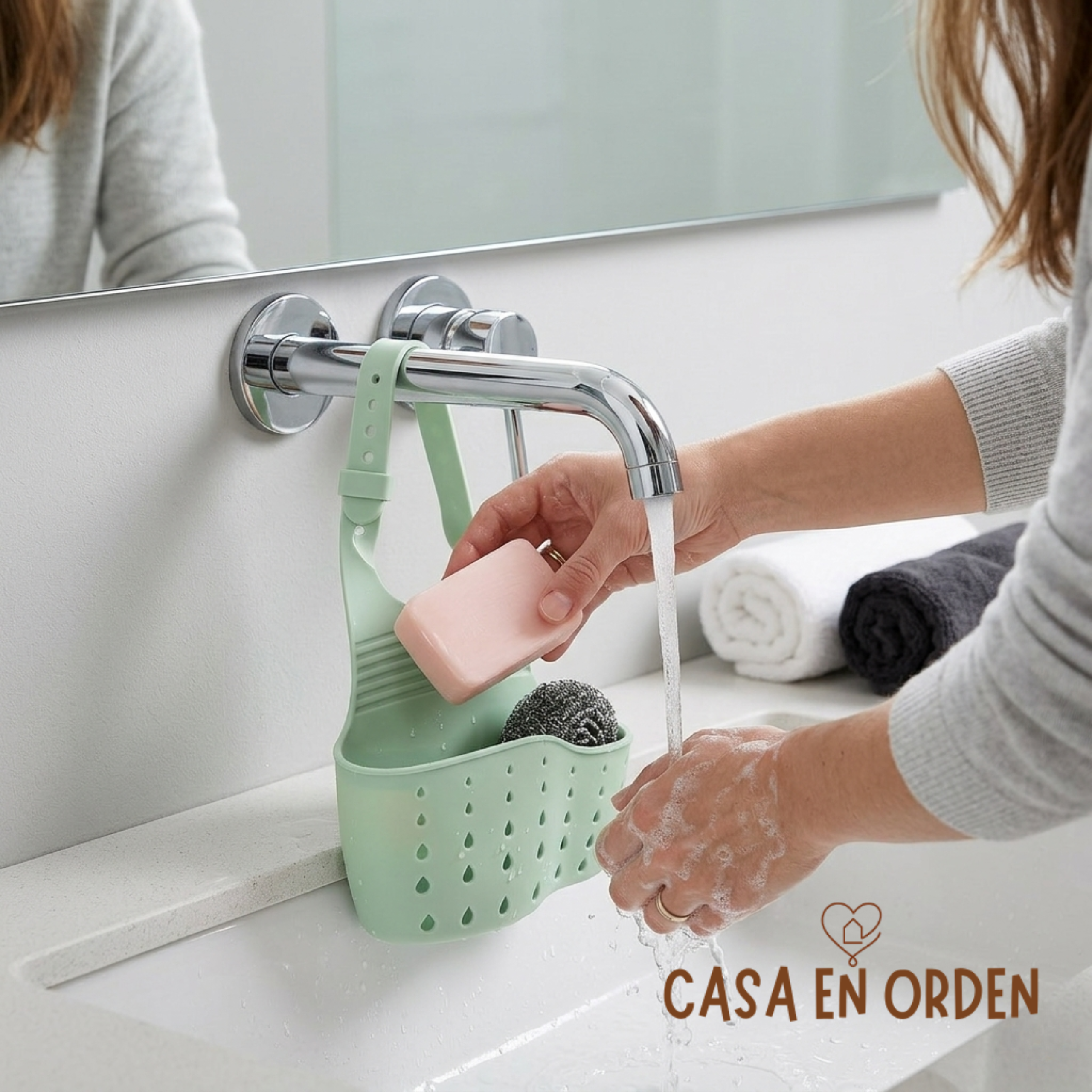 Jabonera drenante: sin agua, sin suciedad, más higiene