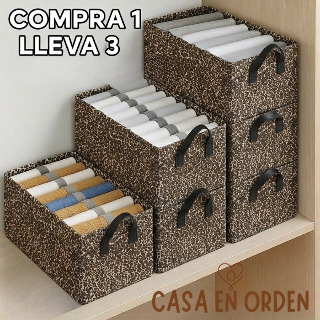Organizadores de Ropa Plegables (Comprá 1 y lleváte 3)