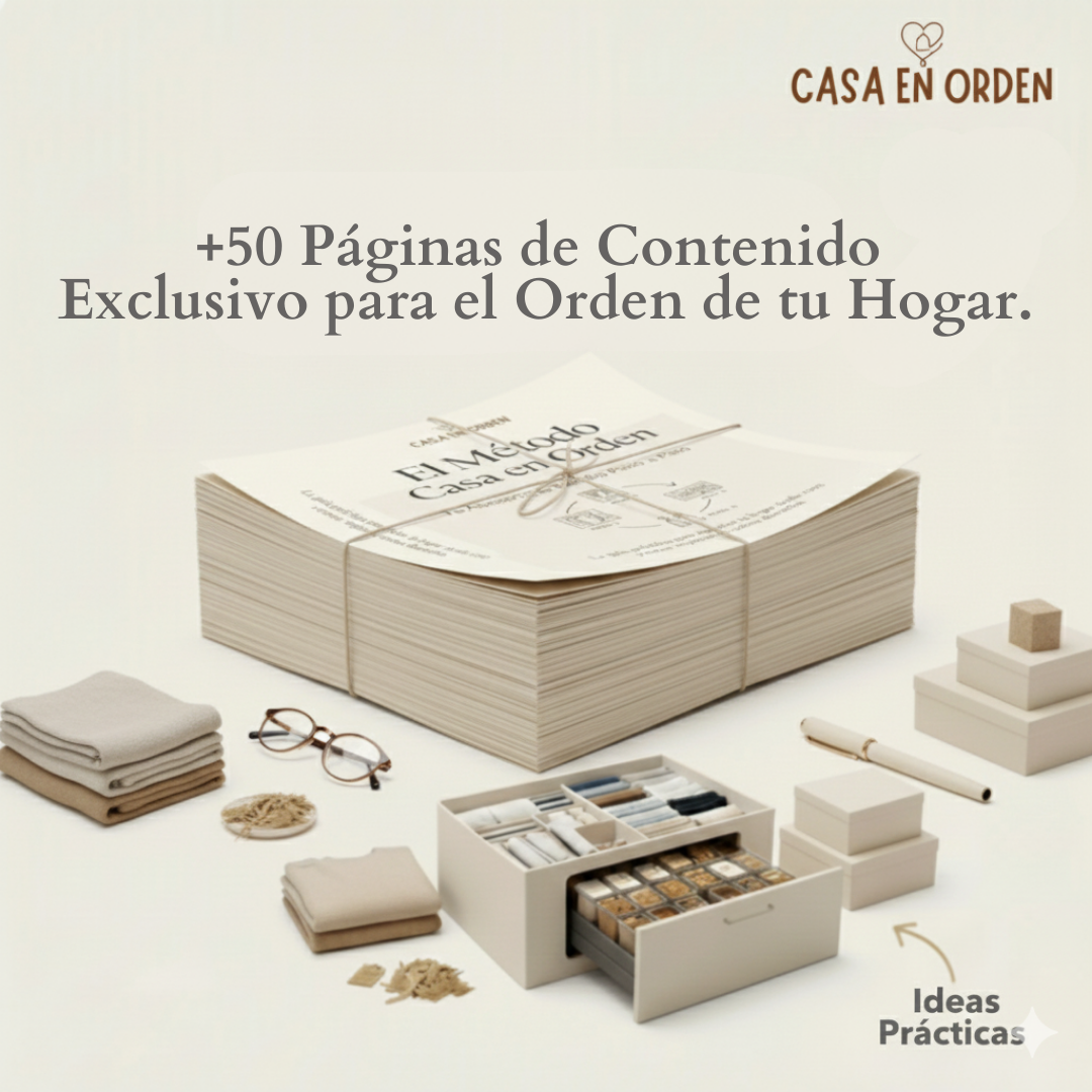 Asesoria electronica "El MÉTODO Casa en Orden"