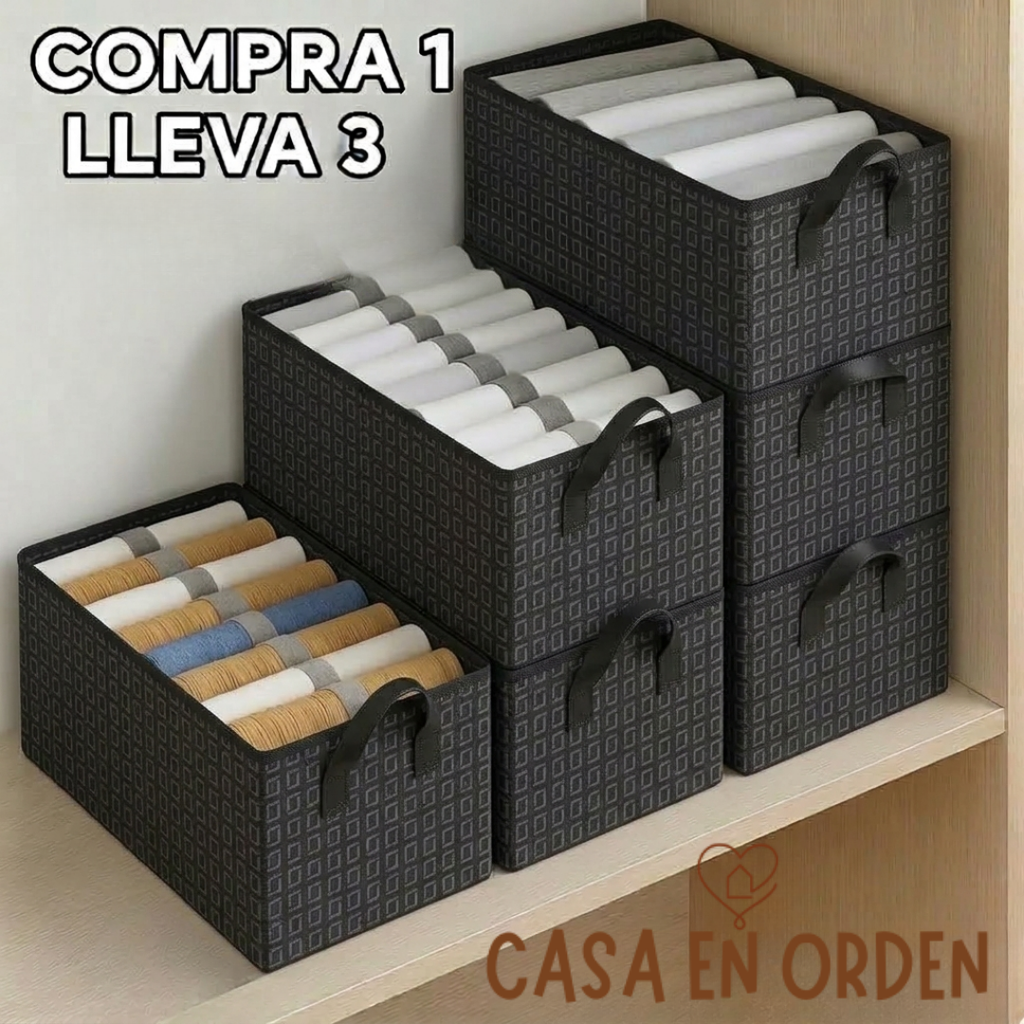 Organizadores de Ropa Plegables (Comprá 1 y lleváte 3)