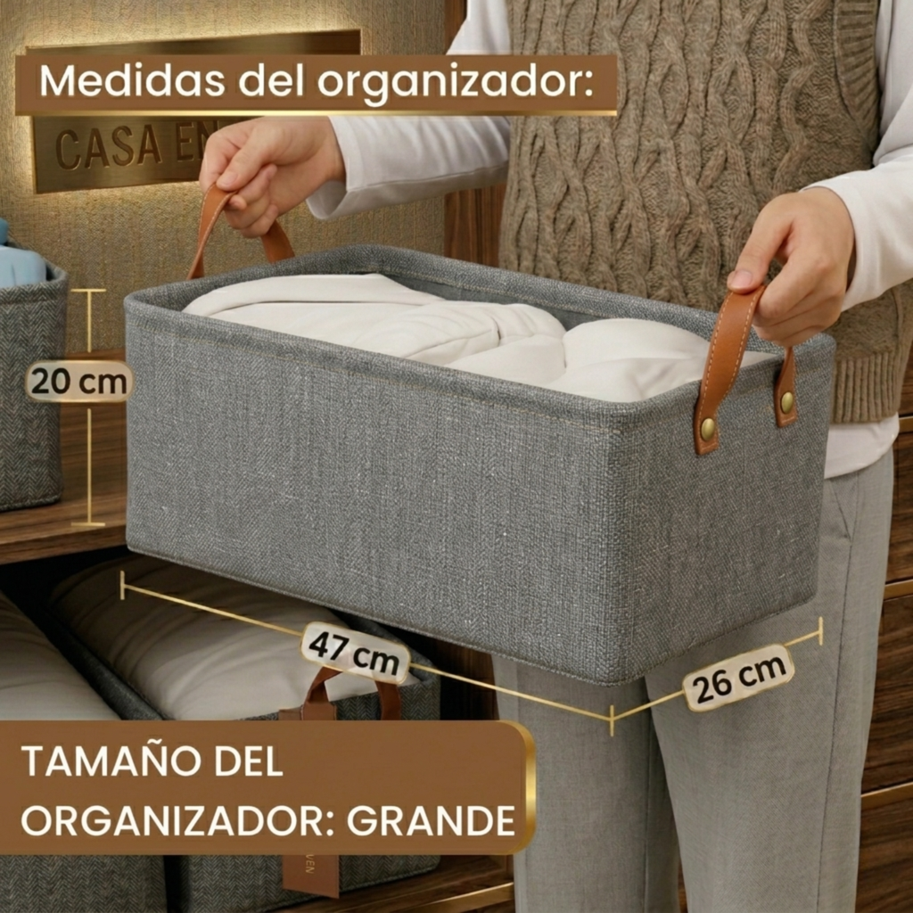 Organizadores de Ropa Plegable - Línea Premium (Compra 1 y Llévate 3)